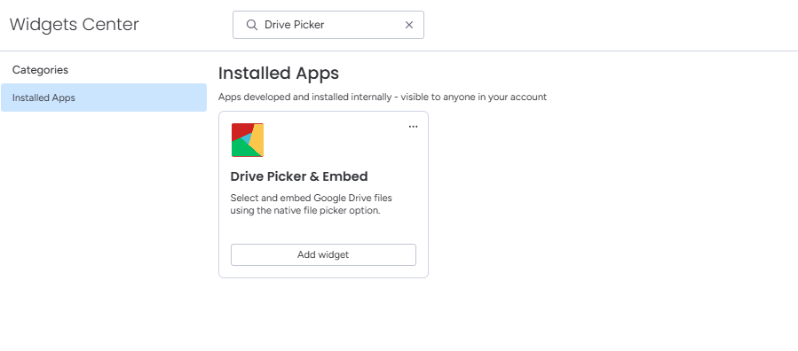 How to Embed Google Drive Files on monday.com Dashboard